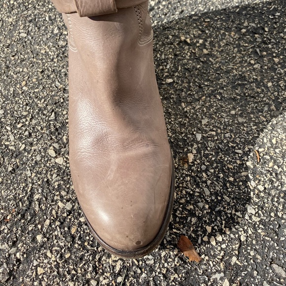 AGL Women Tall Leather Boots SZ EU 38/US 7.5 - Picture 3 of 5